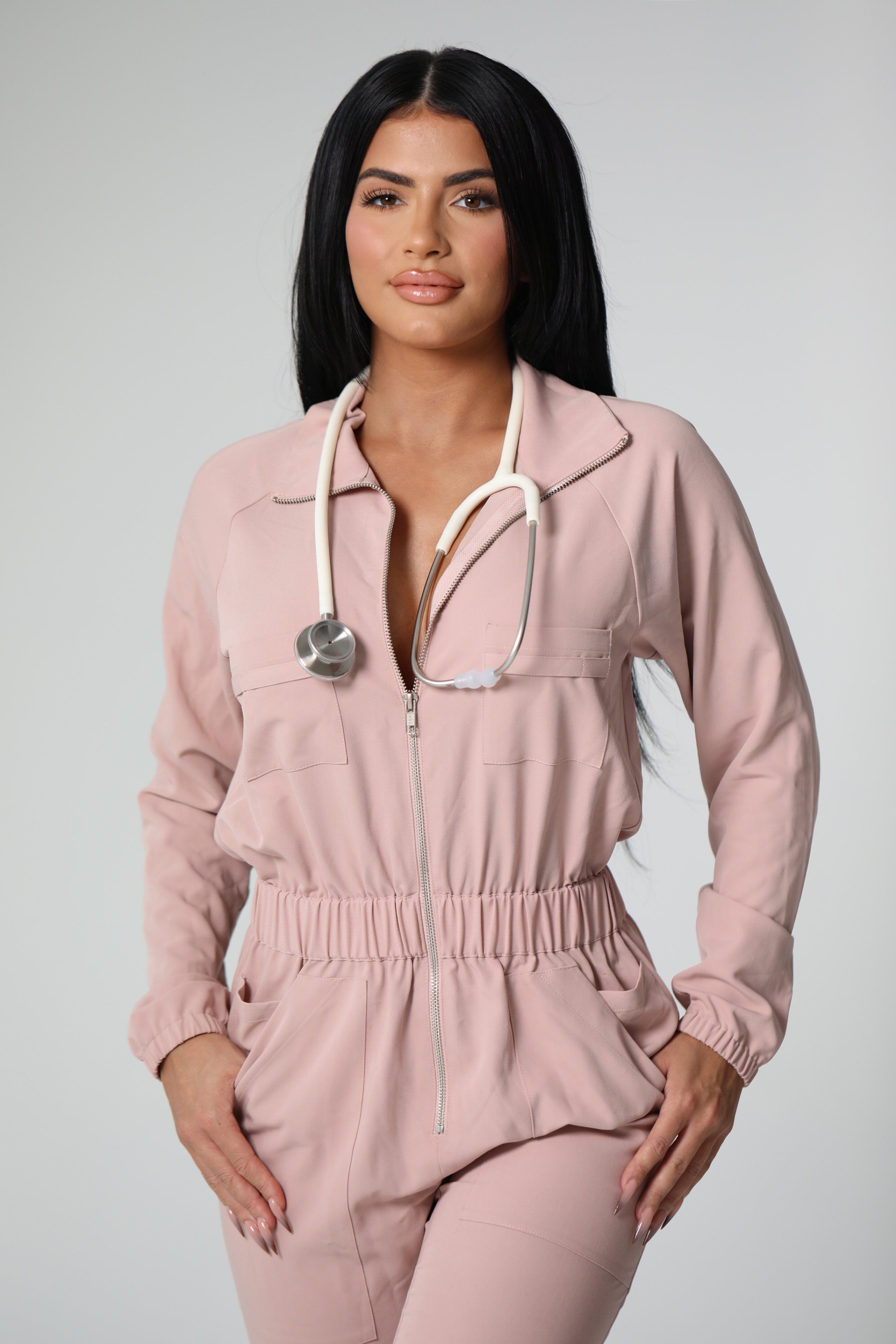 Blushin' Scrub Jumpsuit – Nurtured